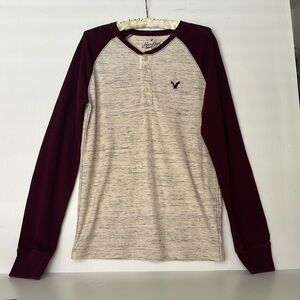 Young Men’s American Eagle Thermal Shirt Size S